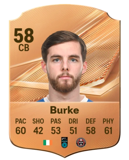 Burke 58 Bronze CB FC 27 card