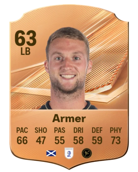 Armer 63 Bronze LB FC 27 card