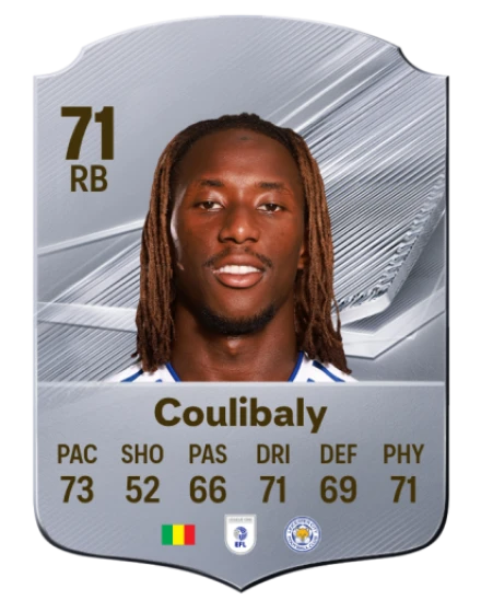 Coulibaly 71 Common RB FC 26 card
