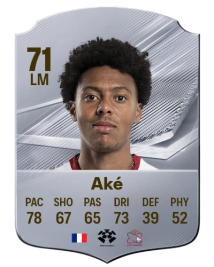 Aké 71 Common LM FC 26 card