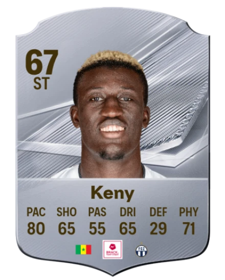 Keny 67 Common ST FC 26 card