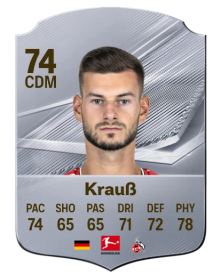 Krauß 74 Common CDM FC 26 card