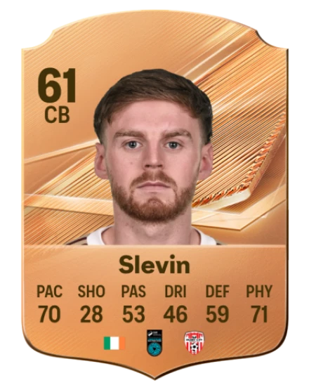 Slevin 61 Rare CB FC 26 card