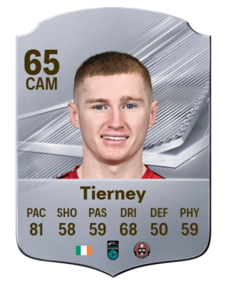 Tierney 65 Common CAM FC 26 card