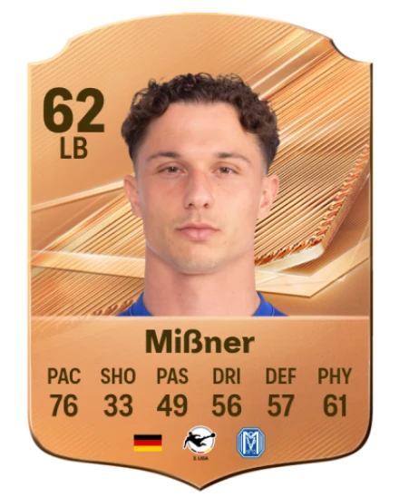 Mißner 62 Bronze LB FC 27 card