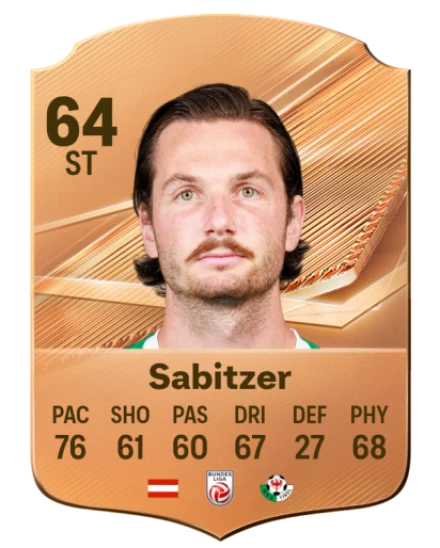 Sabitzer 64 Common ST FC 26 card