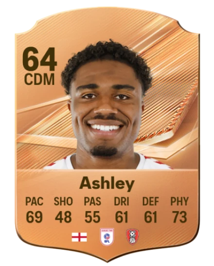Ashley 64 Common CDM FC 26 card
