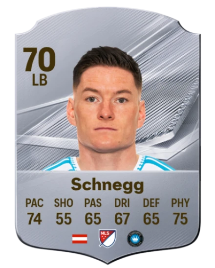 Schnegg 70 Common LB FC 26 card