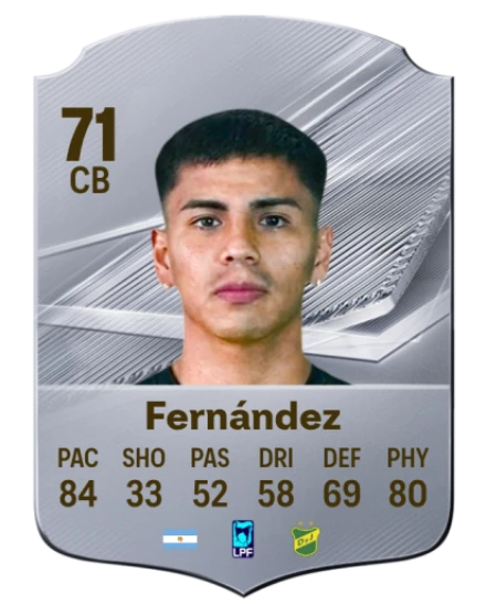 Fernández 71 Common CB FC 26 card