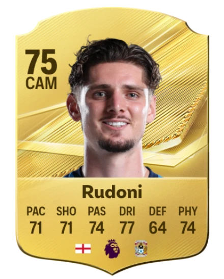Rudoni 75 Common CAM FC 26 card