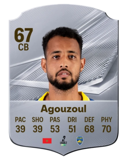 Agouzoul 67 Common CB FC 26 card