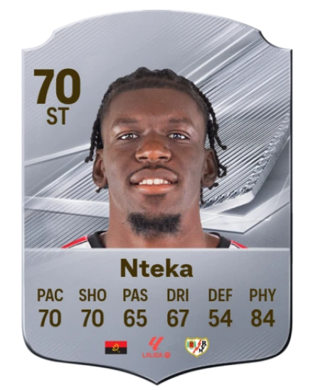Nteka 70 Silver ST FC 27 card