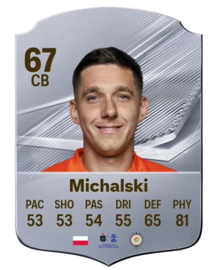Michalski 67 Common CB FC 26 card