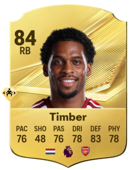Timber 84 Gold RB FC 27 card