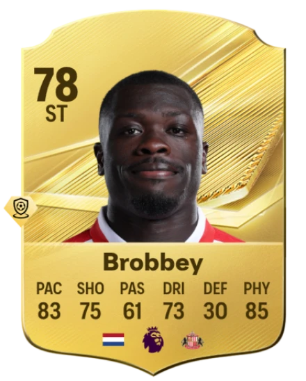 Brobbey 78 Common ST FC 26 card