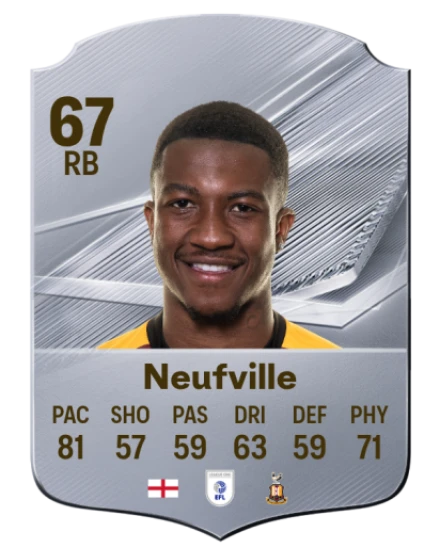 Neufville 67 Common RB FC 26 card