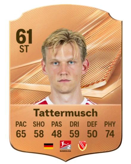 Tattermusch 61 Bronze ST FC 27 card