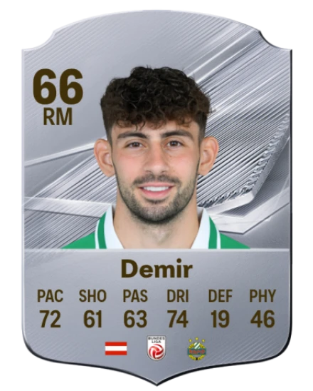 Demir 66 Silver RM FC 27 card