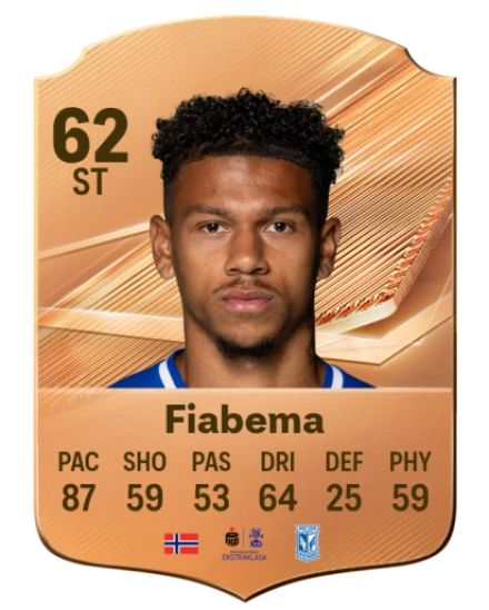 Fiabema 62 Bronze ST FC 27 card