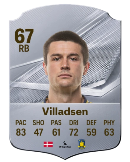Villadsen 67 Common RB FC 26 card