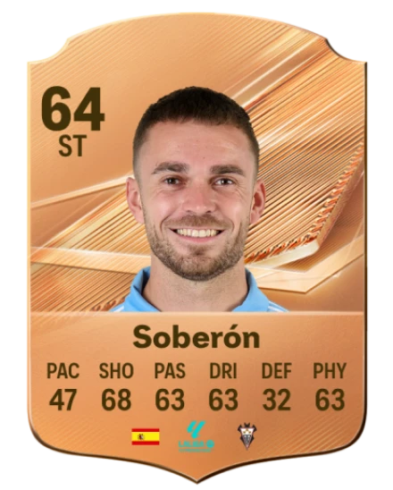 Soberón 64 Bronze ST FC 27 card