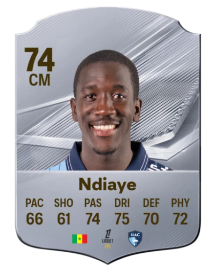 Ndiaye 74 Common CM FC 26 card