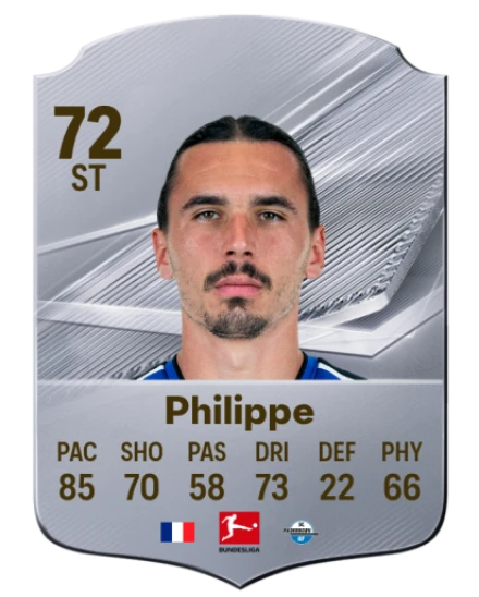 Philippe 72 Rare ST FC 26 card