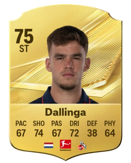 Dallinga 75 Common ST FC 26 card