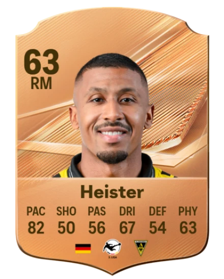 Heister 63 Common RM FC 26 card