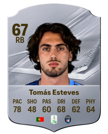 Tomás Esteves 67 Silver RB FC 27 card