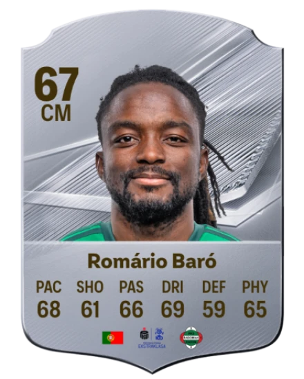 Romário Baró 67 Common CM FC 26 card