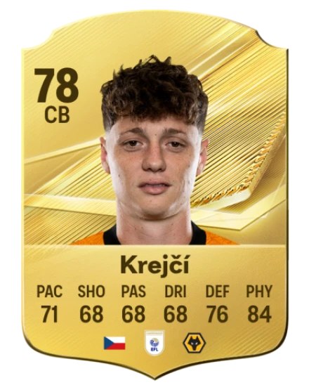 Krejčí 78 Common CB FC 26 card
