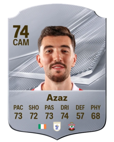 Azaz 74 Common CAM FC 26 card
