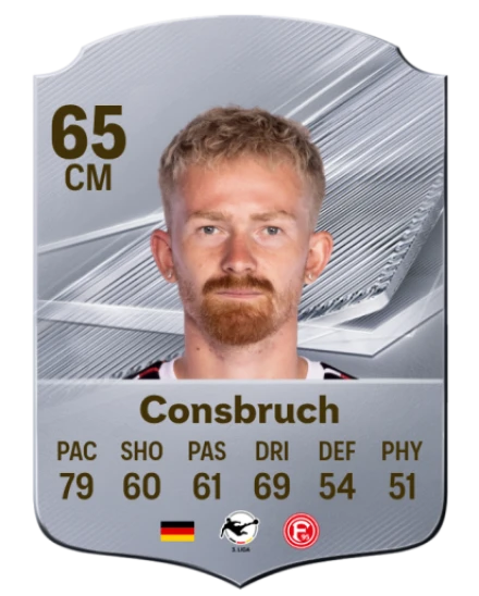 Consbruch 65 Silver CM FC 27 card