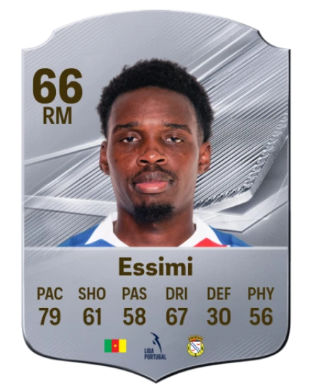 Essimi 66 Silver RM FC 27 card