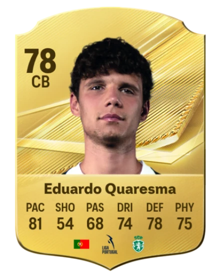 Eduardo Quaresma 78 Common CB FC 26 card