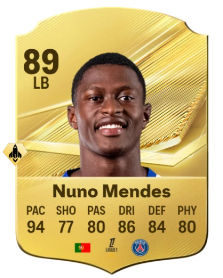 Nuno Mendes 89 Common LB FC 26 card