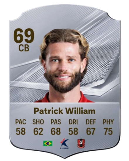 Patrick William 69 Common CB FC 26 card