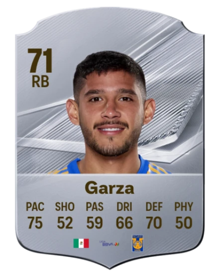 Garza 71 Silver RB FC 27 card