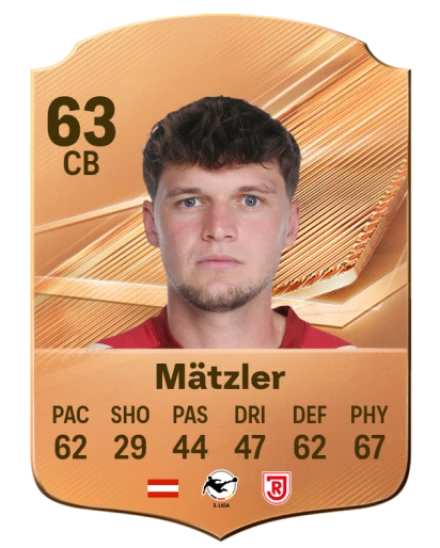 Mätzler 63 Bronze CB FC 27 card