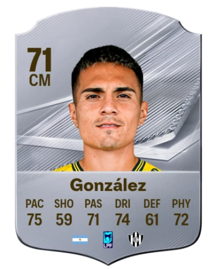 González 71 Common CM FC 26 card