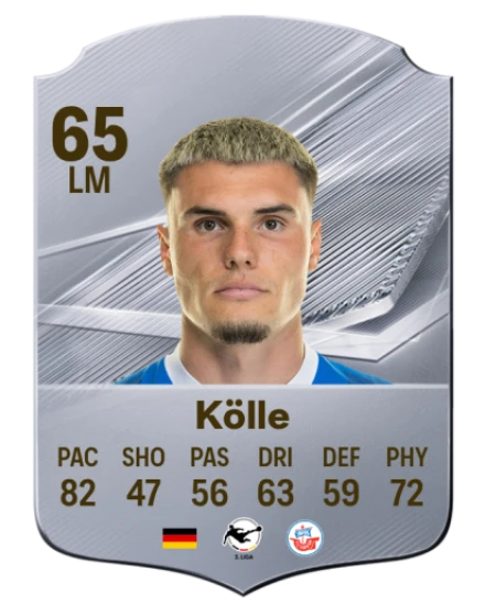 Kölle 65 Silver LM FC 27 card