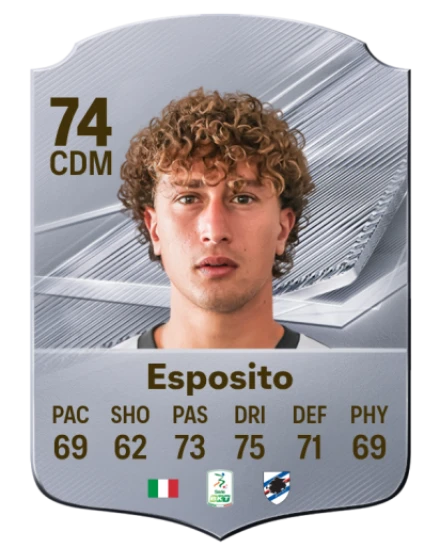 Esposito 74 Common CDM FC 26 card