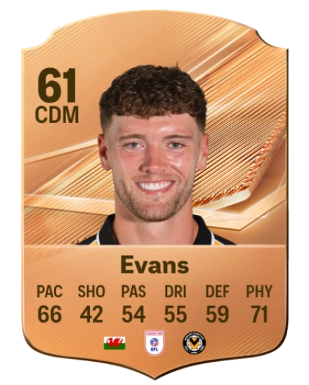 Evans 61 Common CDM FC 26 card