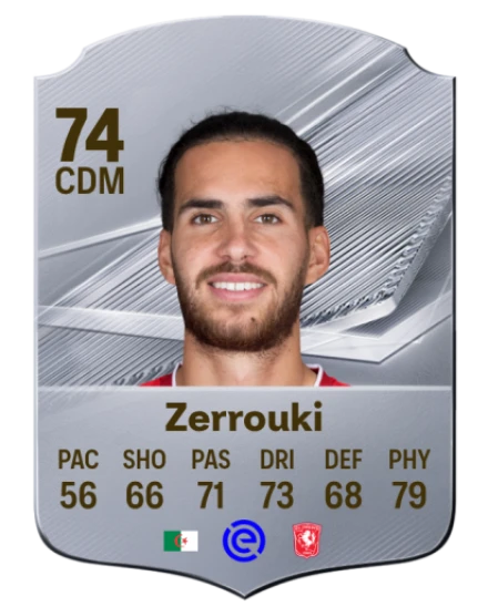 Zerrouki 74 Common CDM FC 26 card