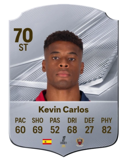 Kevin Carlos 70 Silver ST FC 27 card