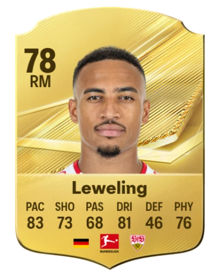 Leweling 78 Common RM FC 26 card