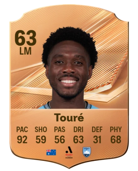 Touré 63 Common LM FC 26 card