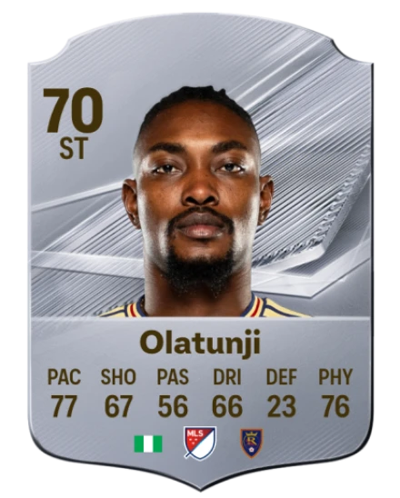 Olatunji 70 Common ST FC 26 card