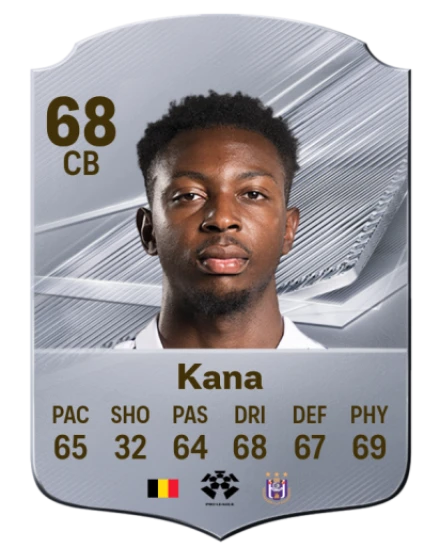 Kana 68 Silver CB FC 27 card